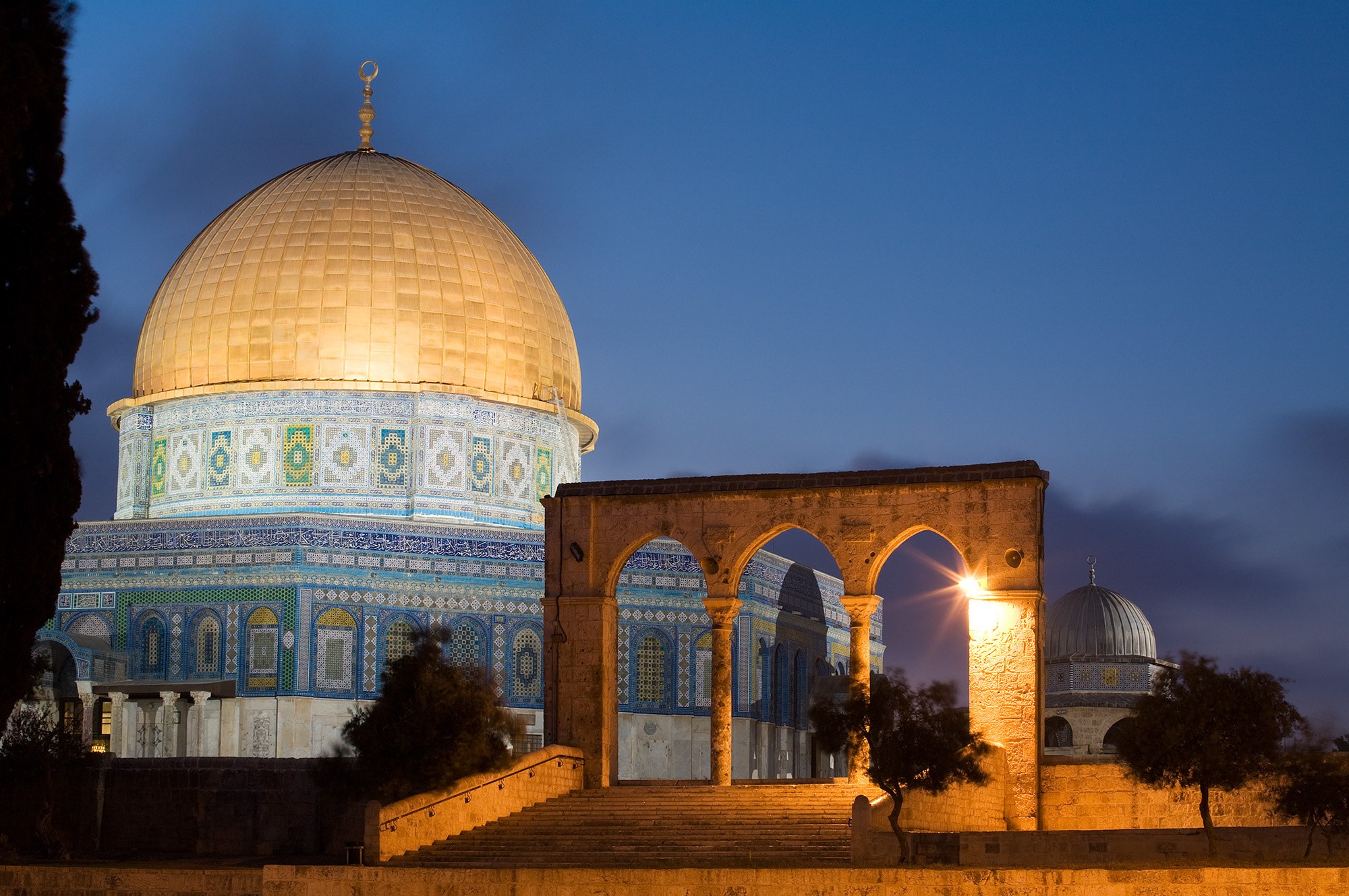 Photographs of and in the Masjid al-Aqsa, Haram al-Sharif, Jerusalem.