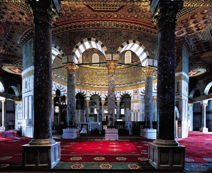 Interior Arcade and Sanctuary