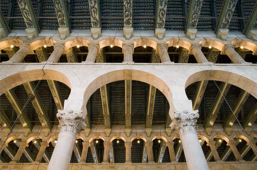 Arches Beneath the Timber Roof